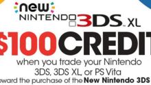 如何以 100 美元购买新款 Nintendo 3DS XL